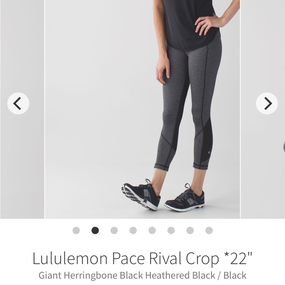 Lululemon Pace Rival Crop